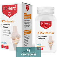Dr. Herz K2-vitamin + D3 + Kalcium 60db