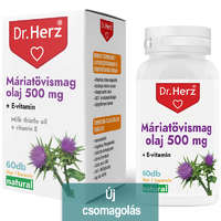 Dr. Herz Máriatövismag Olaj 500 mg 60 db kapszula