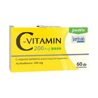 JUTAVIT C VITAMIN 200MG TABLETTA 60X