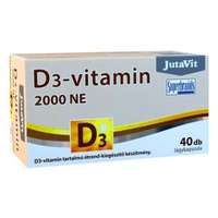 JUTAVIT D3-VITAMIN 2000NE LAGYKAPSZULA 40X