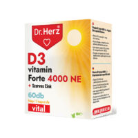  DR HERZ D3-VITAMIN FORTE 4000NE + SZERVES CINK KAPSZULA 60X