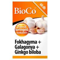 BIOCO FOKHAGYMA GALAGONYA GINKGO TABLETTA 60X