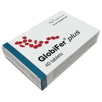 Globifer Plus Vas+Folsav Tartalmú Étrendkiegészítő Tabletta 40X