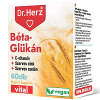  DR Herz Béta-Glükán+Szerves Zn,Se+C-vitamin 60 db kapszula