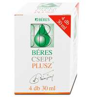Béres Csepp Plusz 4 x 30 ml