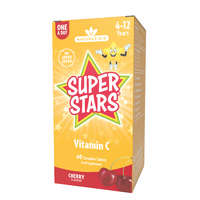  NATURES AID SUPER STARS C-VITAMIN R.TBL 60X