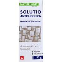  SOLUTIO ANTISUDORICA 50G /NATURLAND/ FONO VIII