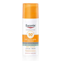  EUCERIN SUN FF50+ OIL CONTROL SZÍNEZETT NAPOZÓ KRÉMGÉL ARCRA LIGHT 50ML