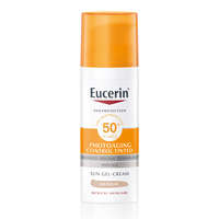 EUCERIN SUN FF50+ NAPOZÓ ARCKRÉM SZÍNEZETT 50ML (PHOTOAGING MEDIUM)