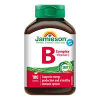 Jamieson B-Vitamin Komplex + C-Vitamin Tabletta 100 Db