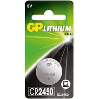 GP GP CR2450 3V LÍTIUM GOMBELEM
