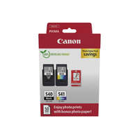 Canon CANON PG-540/CL-541 FEKETE/SZÍNES (2X8ML) + 50DB GP501 10X15CM FOTÓPAPÍR EREDETI MULTIPACK (5225B013)