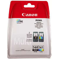 Canon CANON PG-560/CL-561 FEKETE/SZÍNES (7,5ML+8,3ML) EREDETI TINTAPATRON (3713C006)