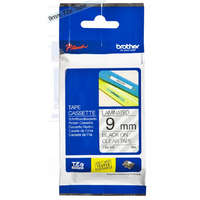 Brother BROTHER TZe-121 ÁTLÁTSZÓ ALAPON FEKETE LAMINÁLT 9MM/8M EREDETI SZALAG (TZE121)