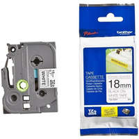 Brother BROTHER TZe-241 FEHÉR ALAPON FEKETE LAMINÁLT 18MM/8M EREDETI SZALAG (TZE241)