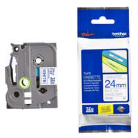 Brother BROTHER TZE-253 FEHÉR ALAPON KÉK LAMINÁLT 24MM/8M EREDETI SZALAG (TZE253)
