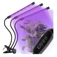 Netshop Csíptethető-, és állítható 3 karos LED növénynevelő lámpa