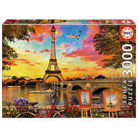 Educa Educa Párizsi naplemente puzzle, 3000 darabos