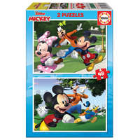 Educa Educa Mickey és barátai 2x48 db-os puzzle
