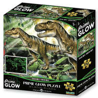 Prime 3D Dinoszauruszok neon puzzle, 100 darabos