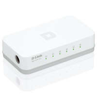 DLINK D-LINK Switch 5x100Mbps Műanyagházas Asztali, GO-SW-5E/E