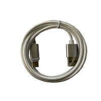 BLACKBIRD BLACKBIRD Lightning Adatkábel 1m, Ezüst 2A (Extra erős anyagból)