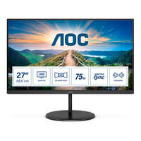 AOC AOC IPS monitor 27" Q27V4EA, 2560x1440, 16:9, 250cd/m2, 4ms, HDMI/DisplayPort, hangszóró