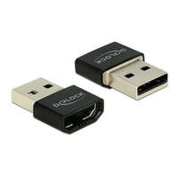 DELOCK DELOCK Átalakító HDMI-A female > USB Type-A male fekete