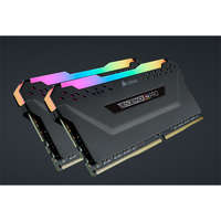 CORSAIR CORSAIR Memória VENGEANCE RGB PRO DDR4 32GB 3200MHz C16 (Kit of 2), fekete