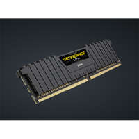CORSAIR CORSAIR Memória VENGEANCE DDR4 8GB 2400MHz C16 LPX, fekete
