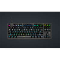 CORSAIR CORSAIR Vezetékes Billentyűzet Gaming, K60 PRO TKL RGB, Optical-Mechanical, Alumínium keret, US, fekete