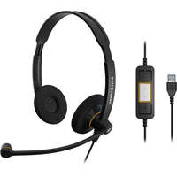 EGYÉB GYÁRTÓ EPOS SENNHEISER SC 60 USB ML Vezetékes Fejhallgató Fekete, 1000551