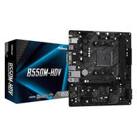 ASROCK ASROCK Alaplap AM4 B550M-HDV AMD B550, mATX