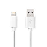 Nedis CCGL39300WT20 USB 2.0, Apple Lightning 8-Pin kábel MFI engedélyes Apple chipkészlettel, 2m