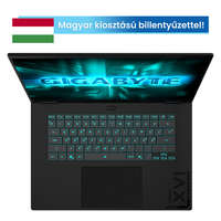 GIGABYTE GIGABYTE GAMING A16 CVH 16" WUXGA (165Hz), Intel Core i7-13620H (10C/4.9Ghz), 16GB, 1TB SSD, RTX 5060, Magyar billentyű