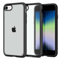 Apple Spigen Ultra Hybrid Matte Apple iPhone SE 2022/2020/8/7 Frost Black tok, matt fekete