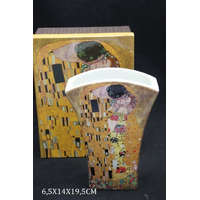 P&amp;P Import Porcelán váza 14x19,5cm Klimt: The Kiss (A csók)