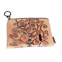 Fridolin Mini pénztárca, polyester,12x1,5x10cm, Klimt:Életfa