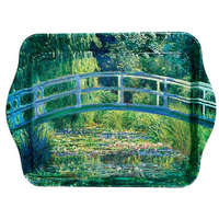 Fridolin Fémtálca 21x2x14cm, Monet: Híd a tavirózsák felett
