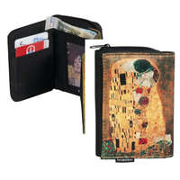 Fridolin Pénztárca 9x3x12,5cm, polyester,Klimt:The Kiss