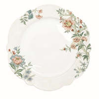 Easy Life Nuova R2S Porcelán lapostányér 26cm, Zen Garden White