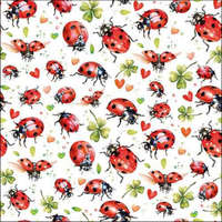 Ambiente Ladybug flight papírszalvéta 33x33cm, 20db-os