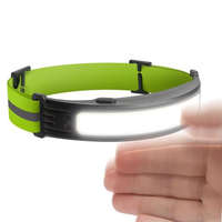 PHENON LIGHTING TECHNOLOGY Fejlámpa gesztusvezérléssel - piros / fehér COB LED - 800 mAh akkumulátor - IP54