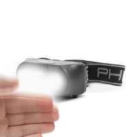 PHENON LIGHTING TECHNOLOGY Fejlámpa COB + XPE LED-del, mozgásérzékelővel