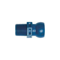 LOC-LINE Külső menetes (BSPT 3/8") csatlakozó, 1/2" LOC-LINE