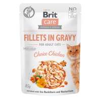 Brit Care Cat Fillets in Gravy Choice Chicken – 12×85 g