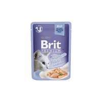  Brit Premium Cat Delicate Fillets in Jelly with Salmon – 12×85 g