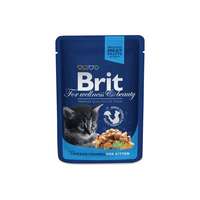  Brit Premium Cat Pouches Chicken Chunks for Kitten – 100 g