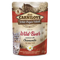  Carnilove Cat tasakos Wild Boar with Chamomile – Vaddisznó kamillával – 85 g