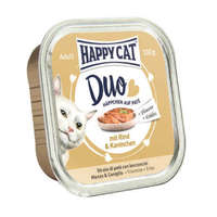 Happy Cat Duo Pástétomos Falatkák Marha-Nyúl